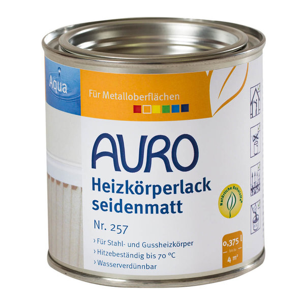AURO Heizkörperlack weiß 257 375 ml