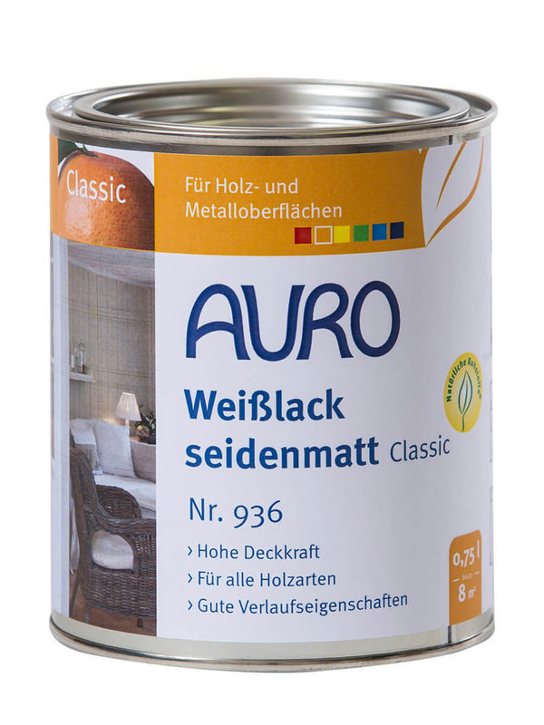 AURO Seidenmatt classic weiss 936 750 ml
