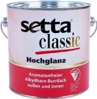 Setta classic HOCHGLANZ weiß 2,5l