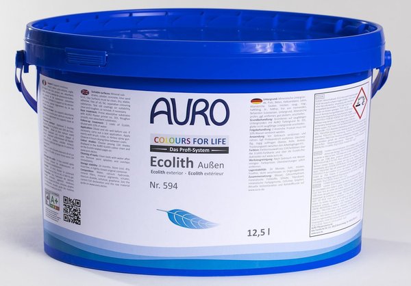12,5 Liter - AURO COLOURS FOR LIFE Ecolith Außen 594